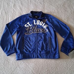 New St. Louis Blues Women's Track Jacket - Blue